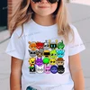 Sprunki T-shirt For Boys Girls Fashion Kids Tees Cute Game Figure Tshirt Summer Short Sleeve Anime Tops Sprunki T Shirt Gifts 3