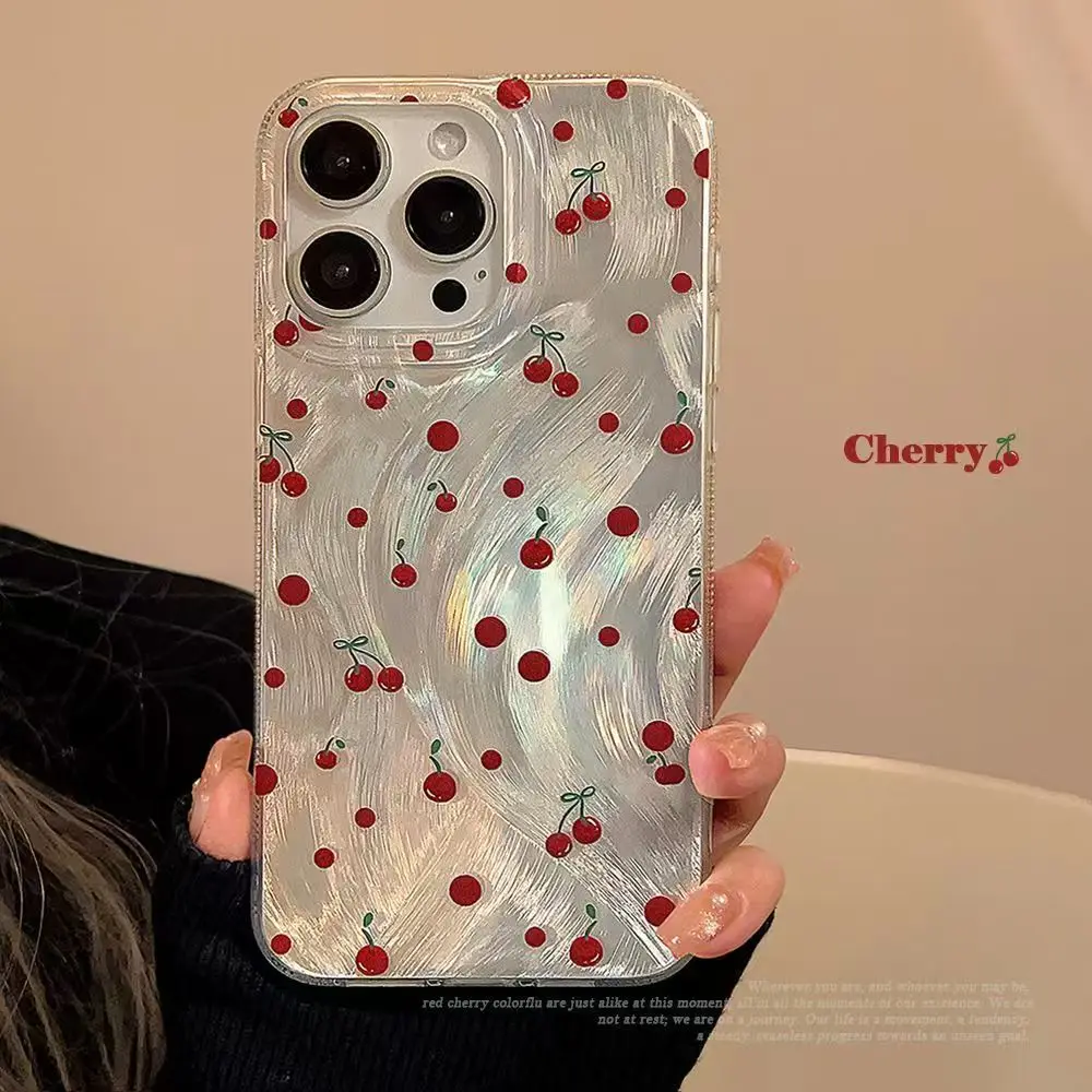 Cherry Dots Designer Phone Case - Stylish Protective Cover