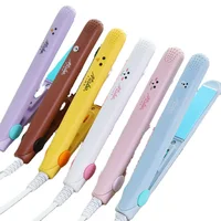 2023 Popular Curling Iron Ceramic Straightening Styling Tools Curler Flat Iron Mini Hair Straightener 1