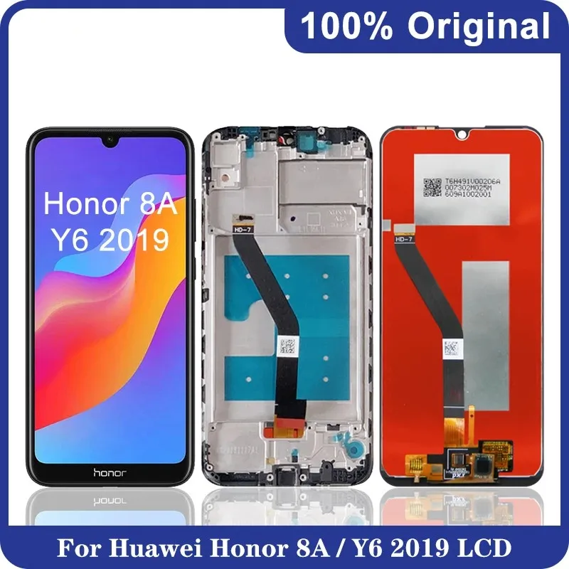 Display Da 6.09 ''Per Huawei Honor 8A Lcd Jat-L41 Jat-Lx1 Jat-Lx3 Display Touch Screen Parti Di Ricambio Per Display Honor 8A Pro