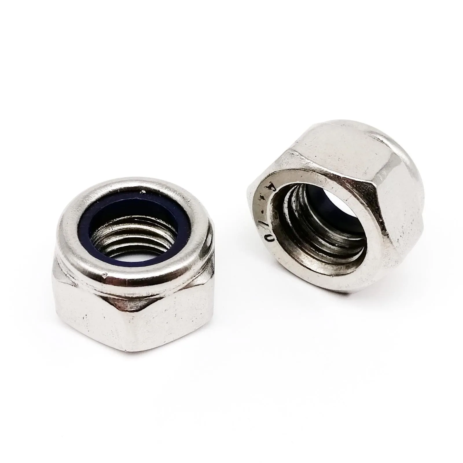 Nylon Lock Nut 357/200/162pcs Mix M2 to M12 Set Kit DIN985 304 A2 Stainless Steel Hexagon Nylon Insert Lock Nut Hex Self Locking Nylock Locknut