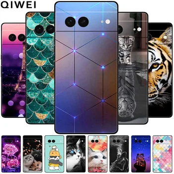 Printed Silicone Soft TPU Back Cover for Google Pixel 7, Google Pixel 7 Pro, Google Pixel 7A