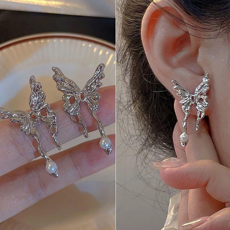 

Exquisite Butterfly Shape Earrings For Women Personality Earring Ear Clip