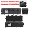 Proof Plastic Box Suitcase Toolbox for Mechanic Multifunctional Shockproof Hard Plastic Box Photography Equipment Waterproof Box 2