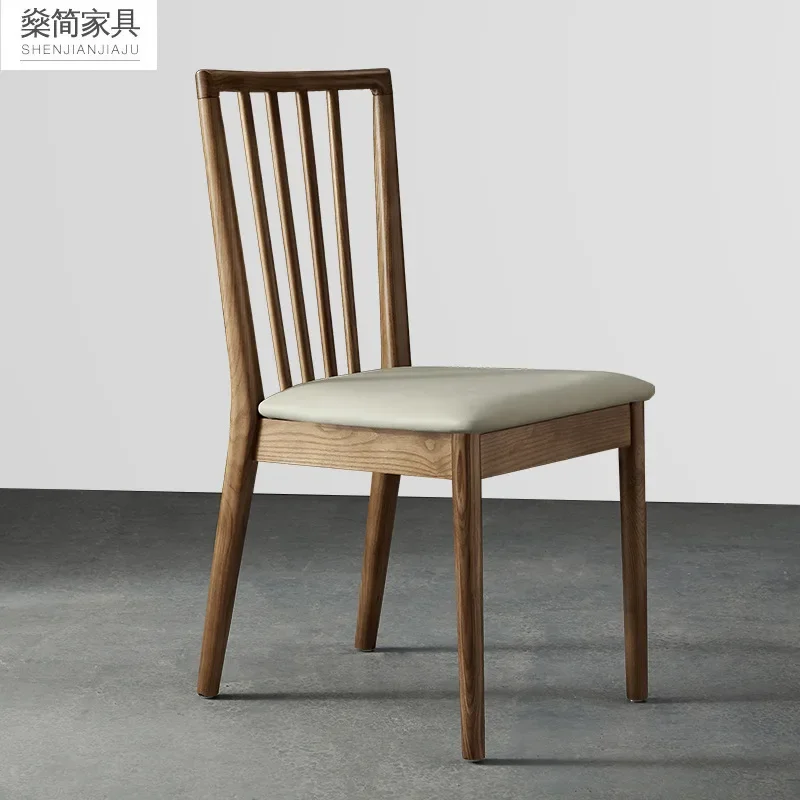 

Xx144современный простой домашний скандинавский тематический ресторан из твердой древесины кожи тканевый стул спинка сетчатый стул для отдыха Креативный красный сетчатый