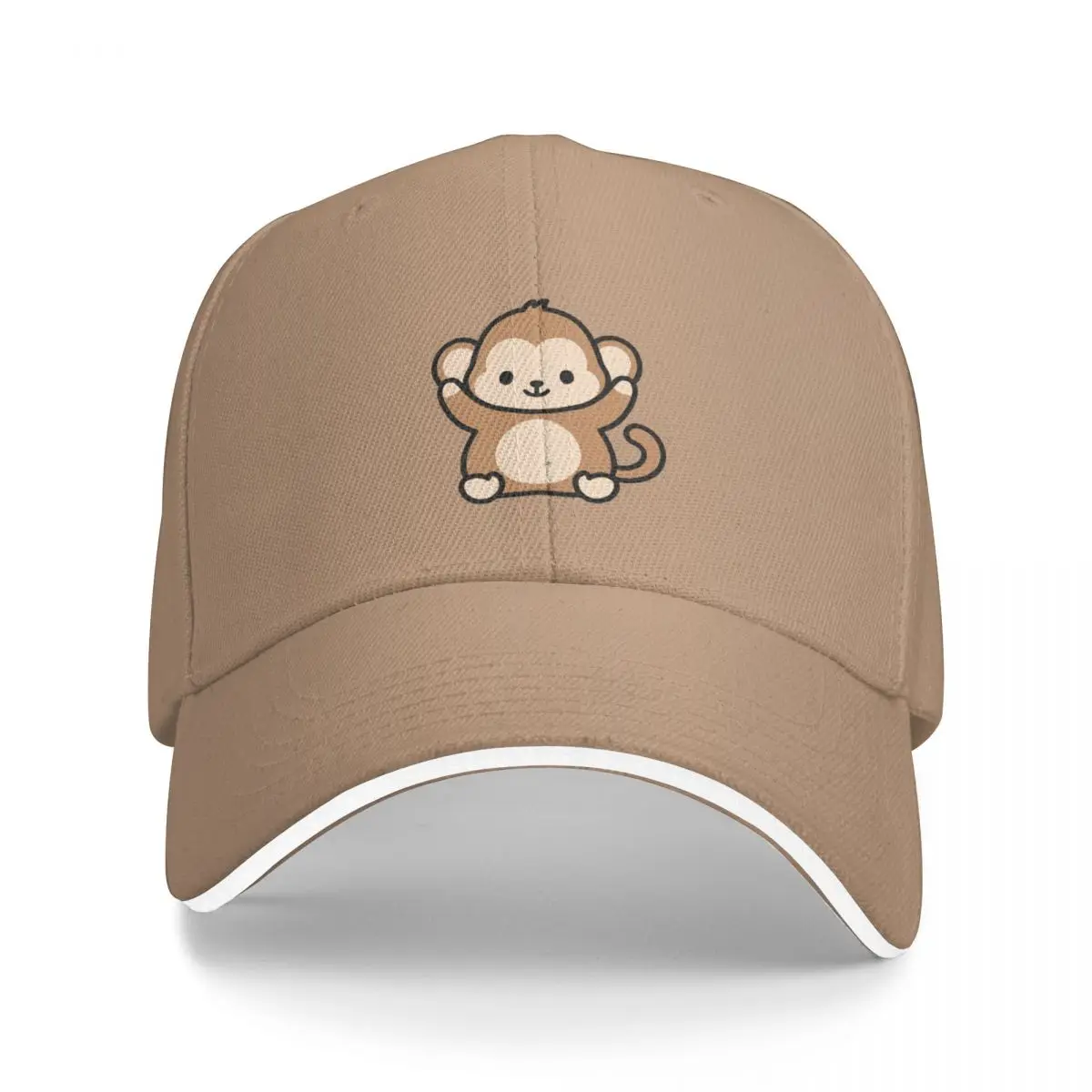 

Monkey Bucket Hat Baseball Cap Hood golf hat women winter Men's
