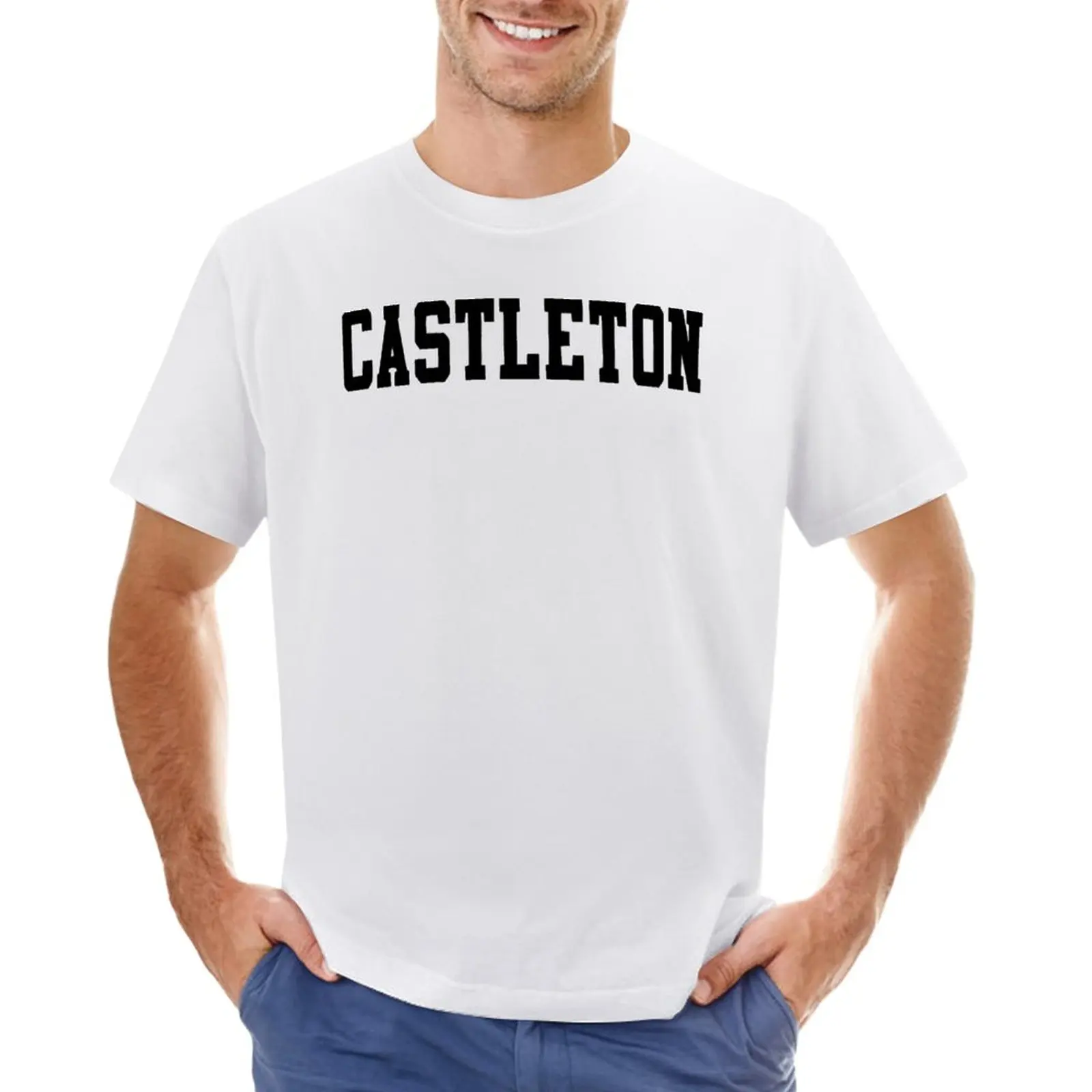 

Castleton T-Shirt shirts graphic tees hippie clothes blacks quick-drying T-shirt men