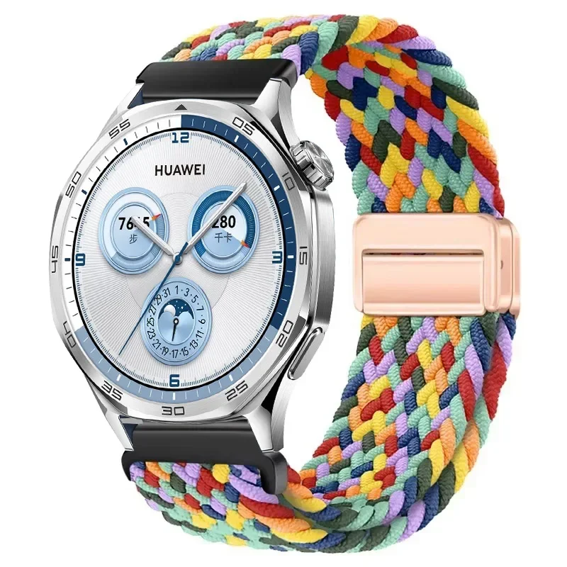 Braided Nylon Loop Strap with Magnetic Buckle 22/20mm