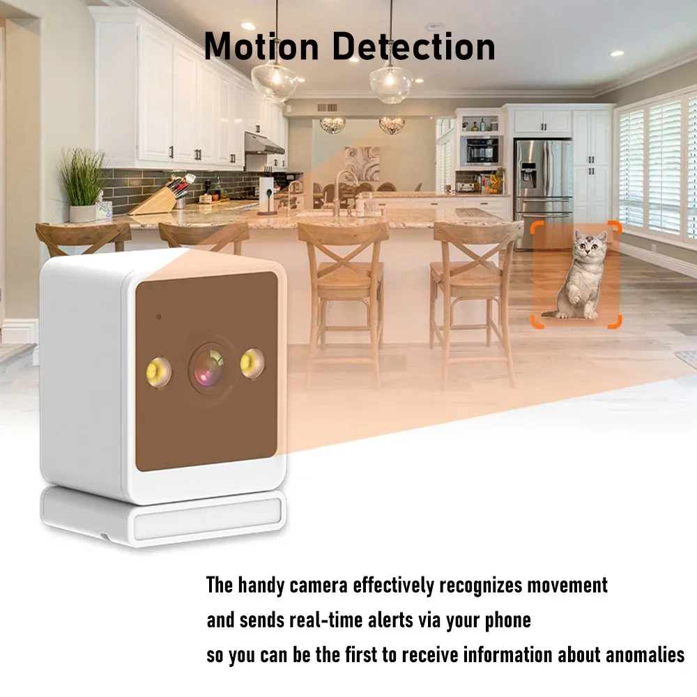 1080P Mini WiFi Camera TUYA Smart Home Security Camera Wireless Portable IP Cam CCTV Video Surveillance with Motion Detection 6