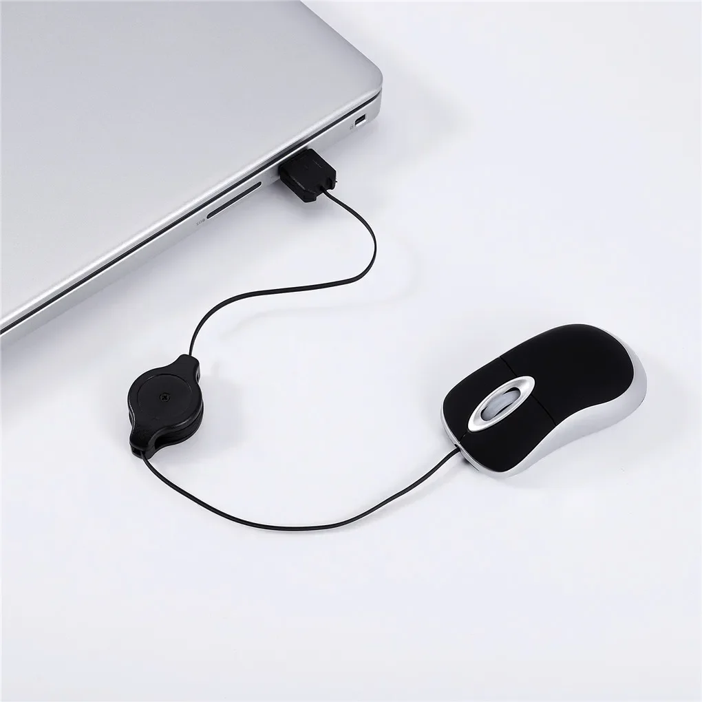 Ratones De Ratón Con Cable Ergonómico USB óptico