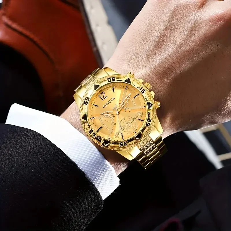 Mens Quartz Watch Classic Business