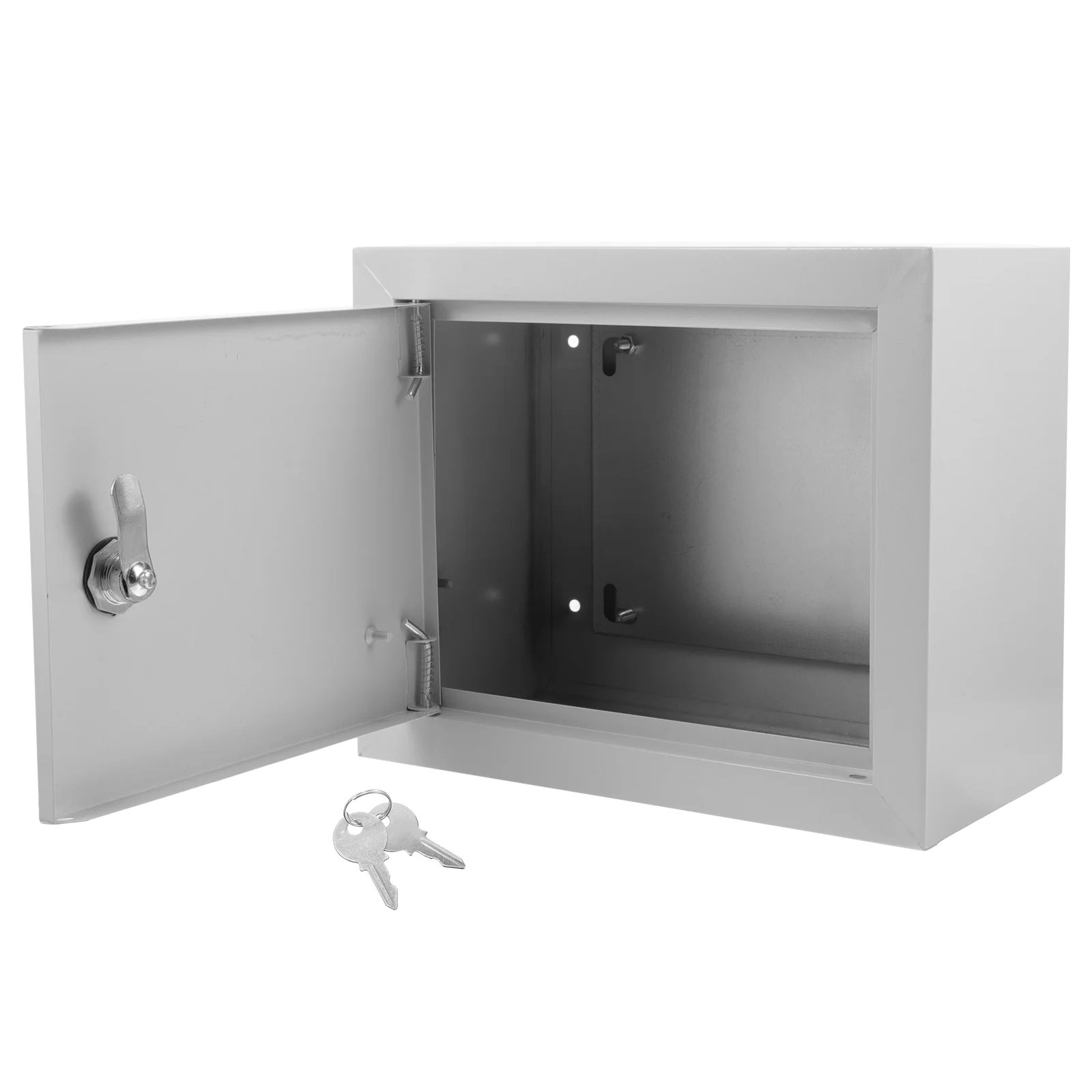 

Electrical Control Box Boxes Weatherproof Wall Mounted Distribution Splashproof for Outdoors Aluminum Enclosure