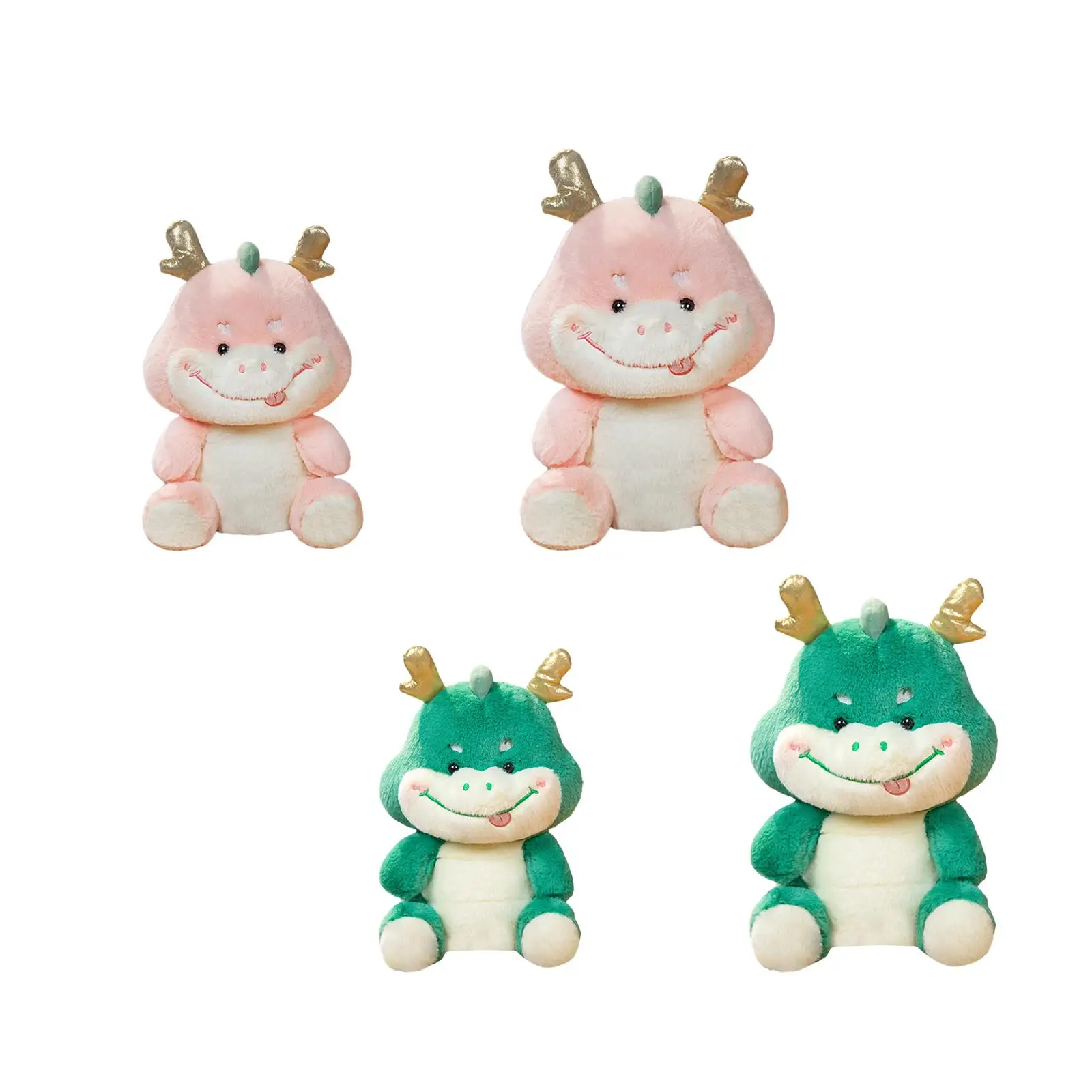 

2024 Год Дракона, маскаты, кукла, новогодние подарки, 2024 Φ для спальни, гостиной, стола, офиса