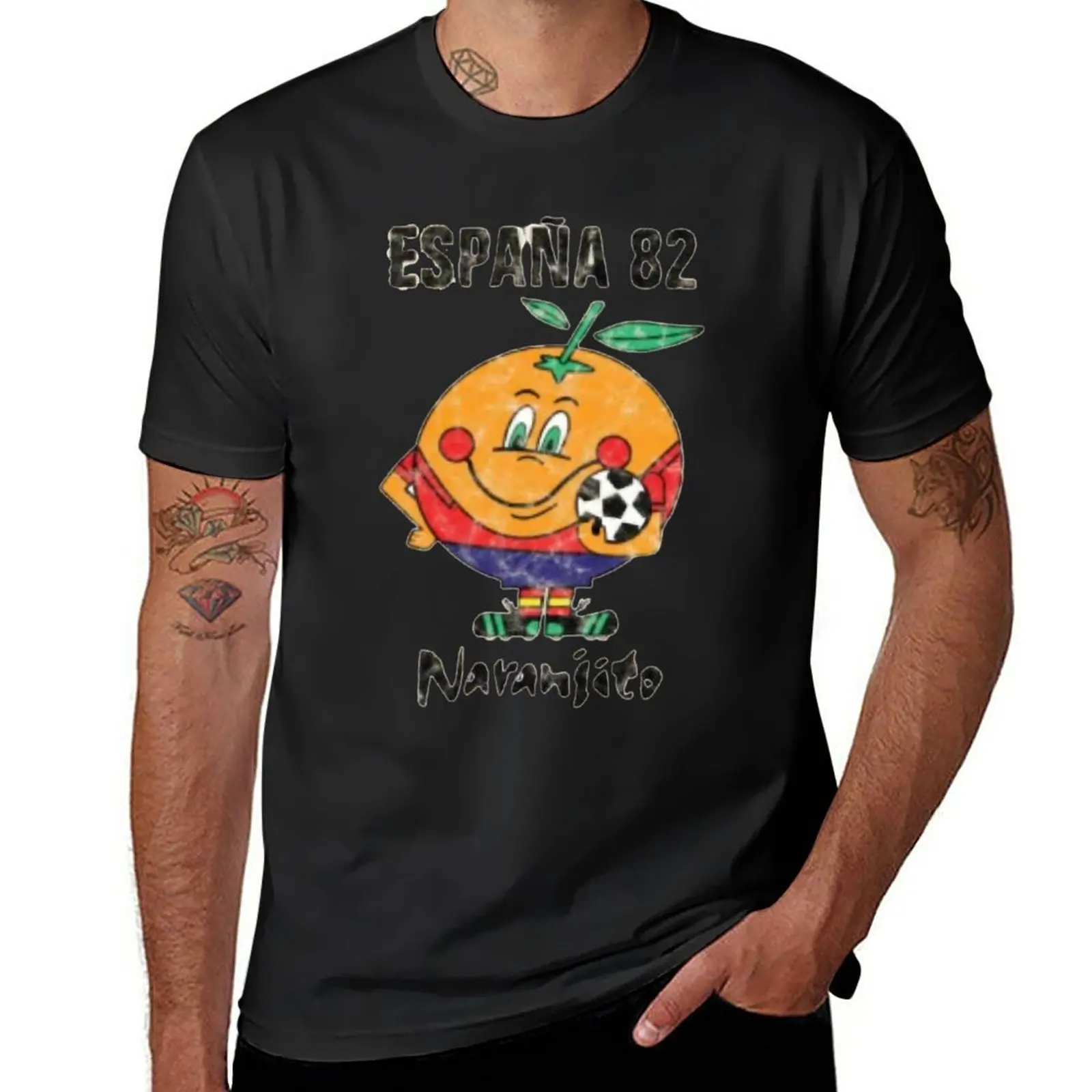 

New ESPAA 82 NARANJITO RETRO T-Shirt funny t shirts quick-drying t-shirt aesthetic clothes t shirts men