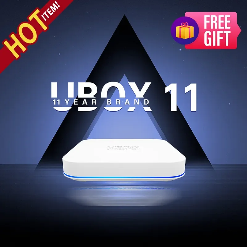 [Genuine] UBOX 11 Unblock Tech Android TV Box 4GB64GB best set top box hot in Korea Japan USA Singapore Canada UK