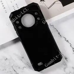 Durable Shockproof Silicone Back Cover for KingKong 9 (Black)