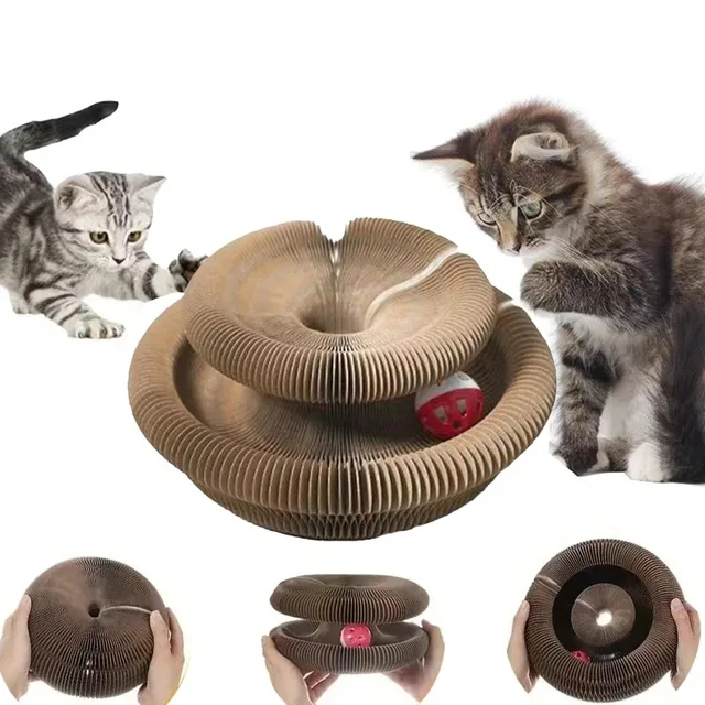 Magic Cat Toy Interactive Cats Ball Toys Kitten Game Training Stuff Fun Multiple Shapes Corrugated Paper Cat House Pet Supplies Magic Cat Toy Interactive Cats Ball Toys Kitten Game Training Stuff Fun Multiple Shapes Corrugated Paper Cat House Pet Supplies