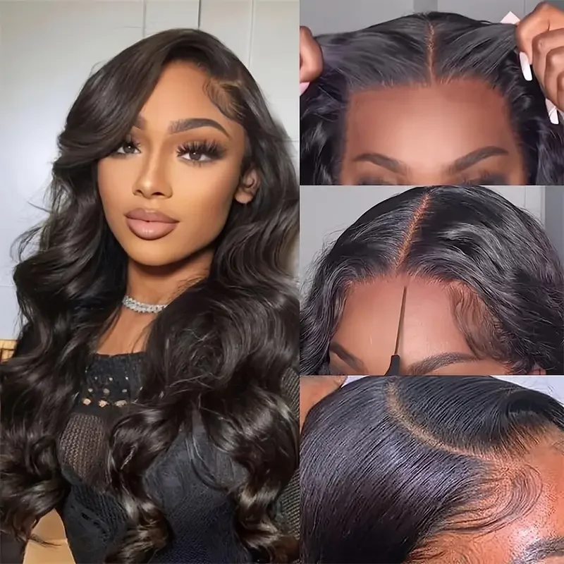 30 40 Inch 13x6 Hd Lace Frontal Wig 250 Density 13x4 360 Lace Front Body Wave Human Hair Wigs Brazilian Glueless Wig Preplucked 4