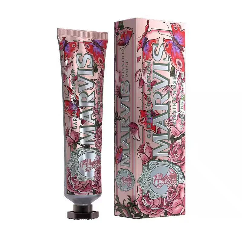 75ml Secret Rose Toothpaste Mint Breath Fresh Marvis Brightening Whitening toothpaste Remove Smoke Stains