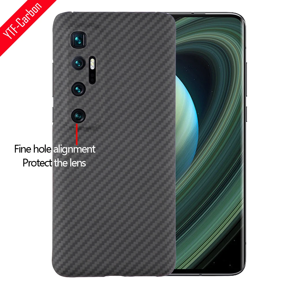 

Чехол YTF-carbon для mi 10 Ultra, Ультратонкий матовый защитный чехол из арамидного волокна для Mi 10 Ultra
