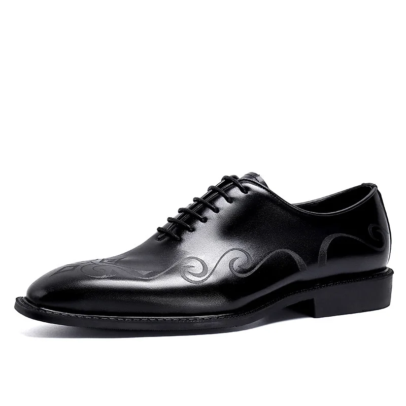 Men's Dress Mens Fashion Luxury Classic Designer Italian Shoes For Formal Business Carved Oxford