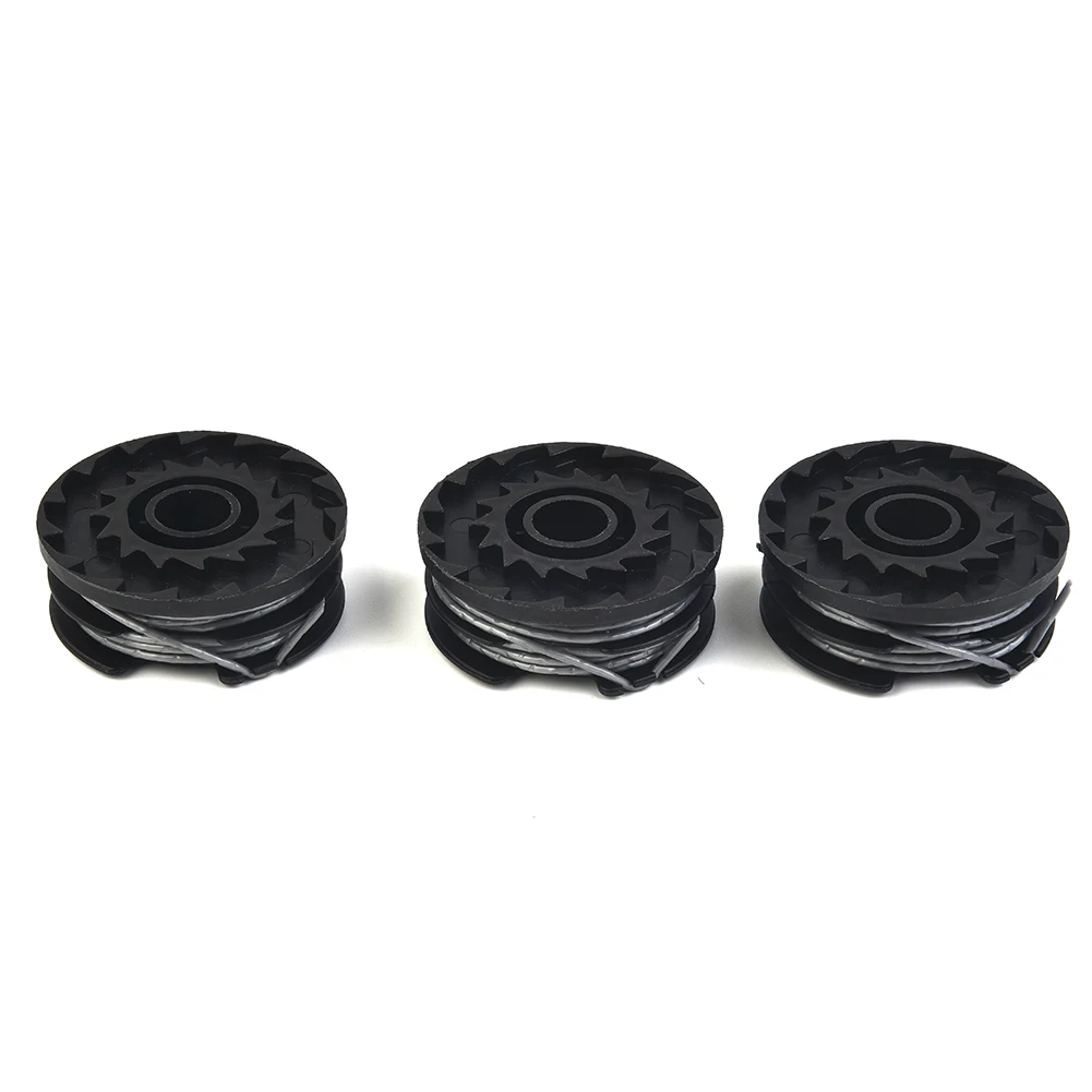 Set mit 3 Trimmerfadenrollen für Bosch ART 24 27 30 3036 LI, 1,6 mm Durchmesser, 18 m Länge, für Fortless-Trimmer – Detail 7