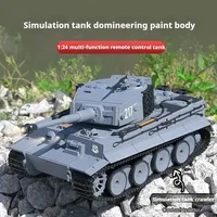 cool stuff battle tank toy:1/24 robot chassis rc tank track,remote control car,tiger tank model sticker,radio control kids toys 1