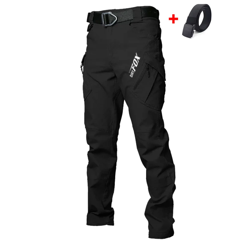 Cycling Long Pants Men Mountain Bike Trousers Motocross Bicycle Tactical Cargo Bottoms Mtb Enduro Pant Pantalon Ciclismo DIRTFOX