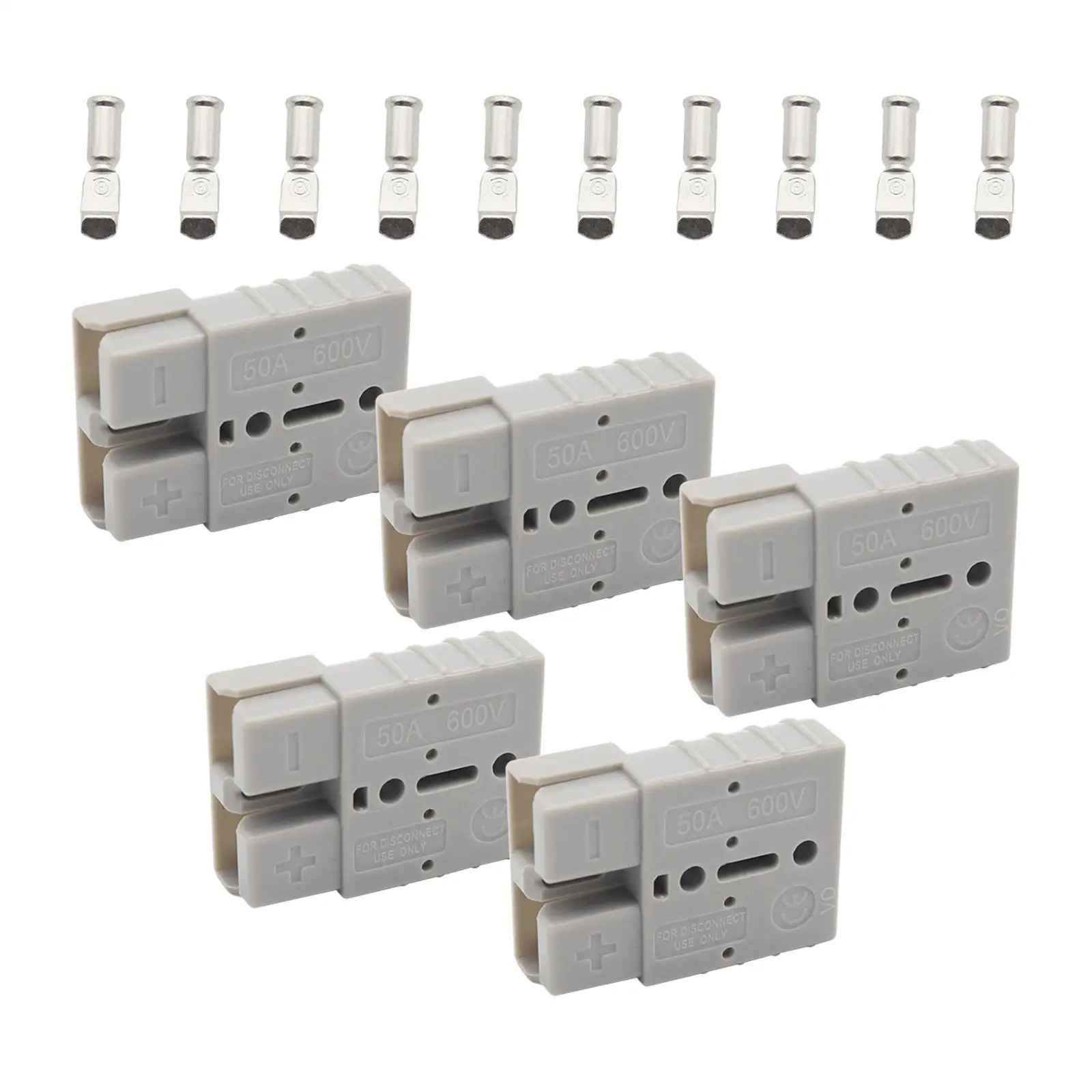 

5x Plug Connectors, DC Power Connectors, High Performance, Quick Connection Power Tool Battery Connector