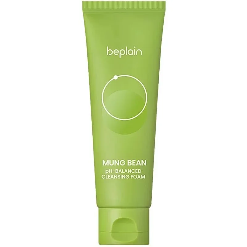 Korea Beplain Mung Bean Ph-balanced Face Cleansing Foam Facial Cleaning Care Products 1pc