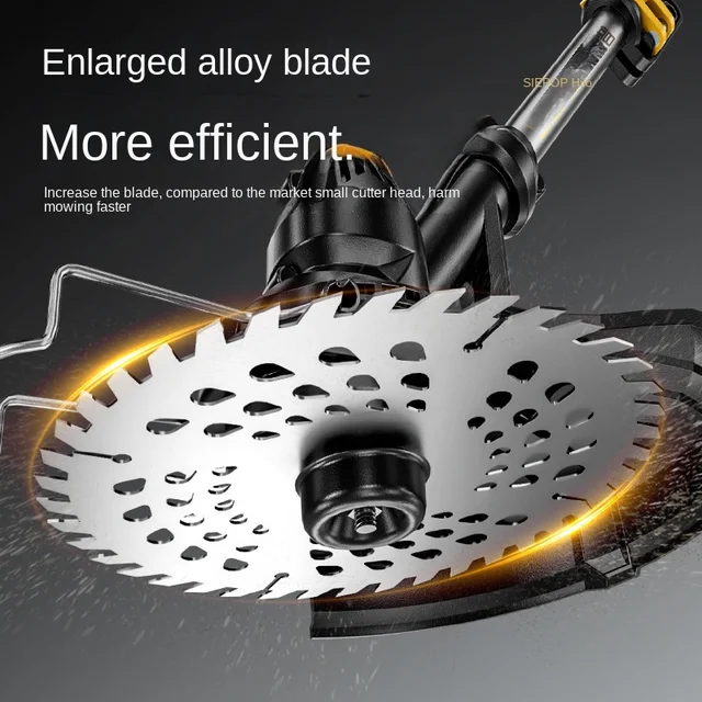 9 Inch Brushless Electric Lawn Mower Desbrozadora Batería충전식 예초기 충전 전동예초기Rotofil Sur Batterie Tagliaerba A Batteria 2