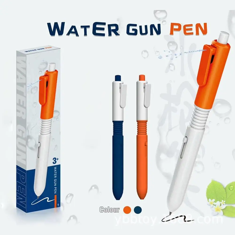 Fun Pen Water Gun Gadget Fancy Toy Pen Back-to-school Decompression Interactive Prank Kids Toys Stress Release Toys
