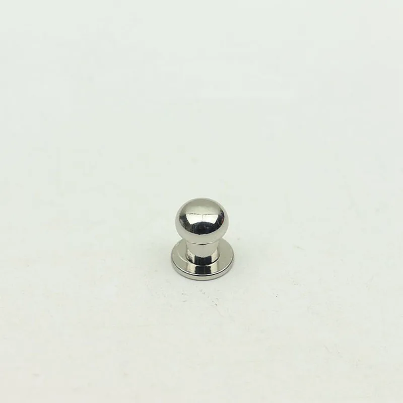 30pcs 8mm Copper Nipple Nail Buckles Metal Rivet for Bag Purses Fastner Clasps Studs Screw Buttons Leathercraft Accessories