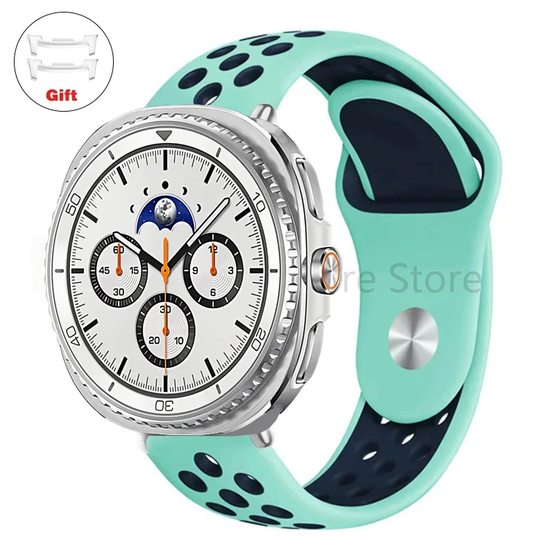Adjustable Silicone Sport Strap for Smartwatch - Classic Watchband Accessory
