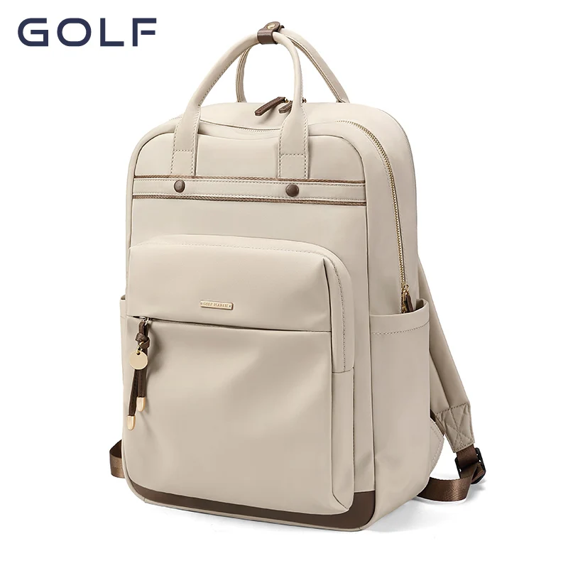 GOLF Backpack Women's  Korean Edition Trendy Oxford Canvas Fashion Versatile Women's Large Capacity Travel Bag 3