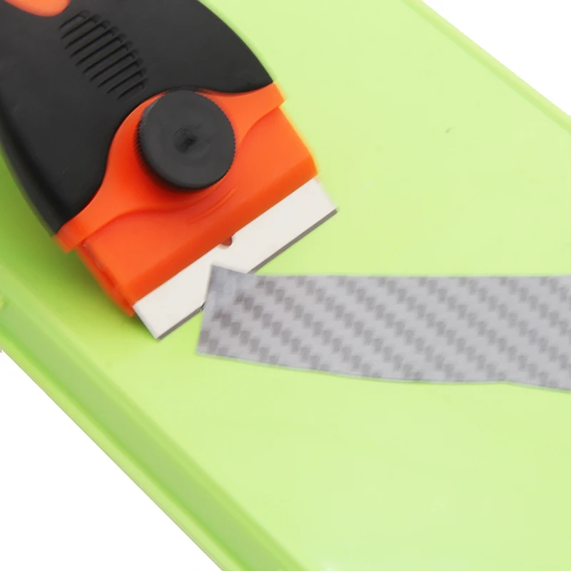 TOFAR Double Edge Razor Scraper Reinigungswerkzeug-Set für Etiketten, Autoaufkleber, Abziehbilder, Entfernung von Fenstertönungsfolien, Anwendung, sauberes Werkzeug – Detail 12
