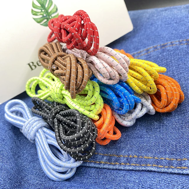 5Meters 3mm Colorful Single Core Round Elastic Band Rubber Rope Flexible  Line Stretchable Cord DIY Craft Sewing Accessories