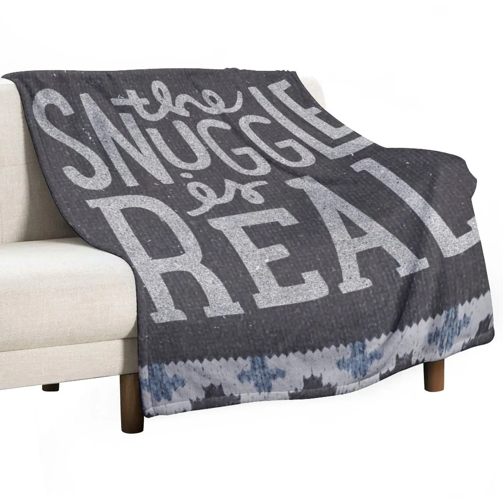 

the SNUGGLE is REAL Throw Blanket Custom Blanket sofa bed Soft Big Blanket Polar blanket