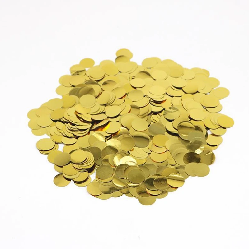 Rose gold sequin round confetti Wedding mariage engagement anniversary birthday baby shower balloon party decorations 10g/bag