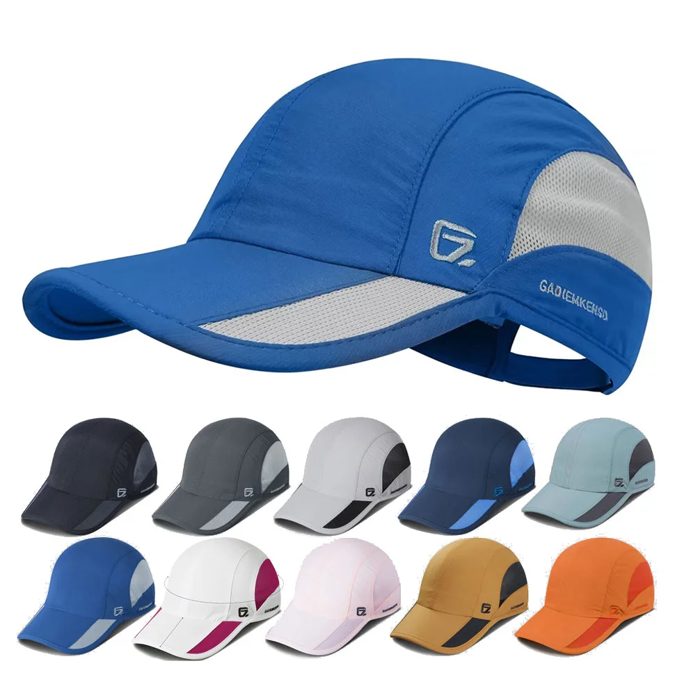 GADIEMKENSDUnstructuredQuickDrySportsCapSummerSunHatforUnisex