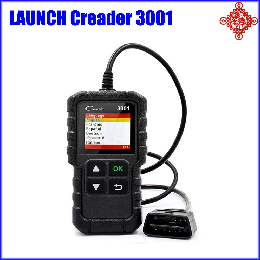 Launch X431 Cr3001 Professional Automotive Code Reader Scanner Check