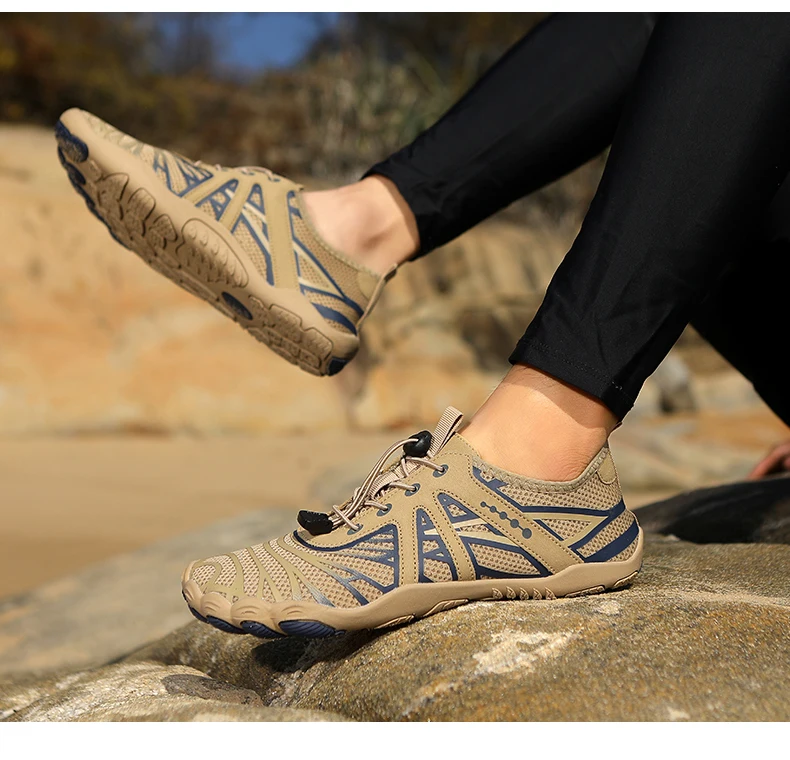 Chaussures d'eau pieds nus unisexes pour plage et natation_voghion.com