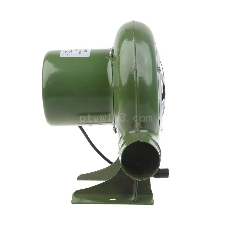BBQ Fan Barbecue Blower Air Hand Metal Fan BBQ Mini Blacksmith Forges Blower 3-12V with Air Duct Camping Outdoor