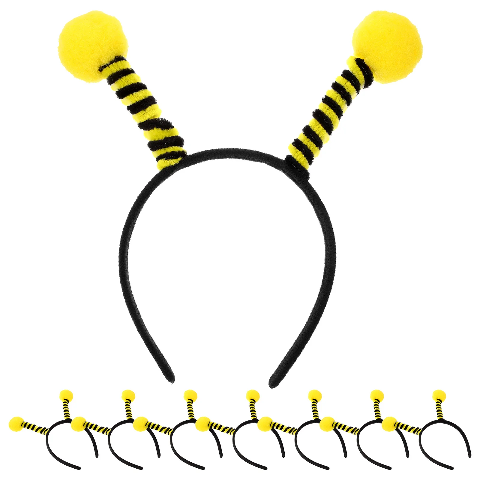 

Bee Headband Bee Headwear Prop Animal Hair Hoop Hair Party Costume Hairband For Kid Cosplay Stage Performance Hairdressing