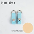 Sky blue silver D