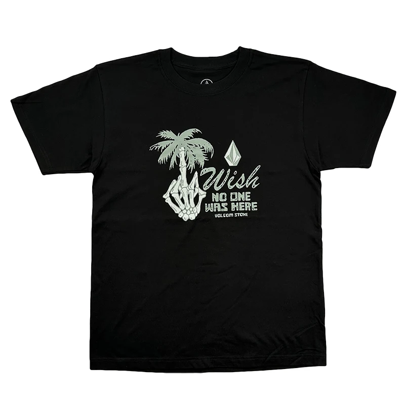 Summer Hardcore Skater American Street Skate T-shirt Cotton Fashion Casual Sports Short Sleeve