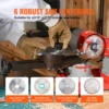 VEVOR Circular Saw Blade Sharpener 370W Sharpening Machine 3600RPM Saw Blade 5Inch Wheel Rotary Mill Polisher for Carbide Tipped 4