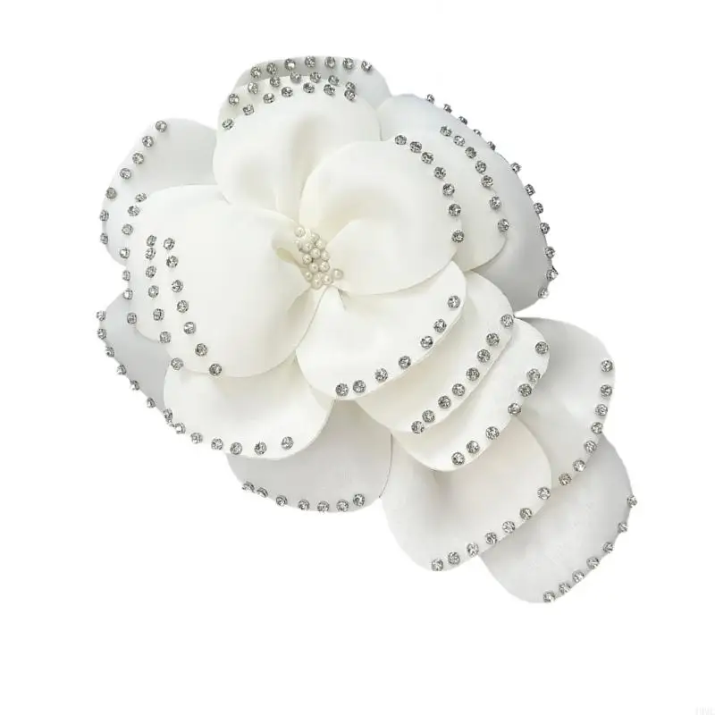 49MC Blingbling Flower Patches Sew on Bannner Repair For Clothing Applique Patches Jeweled Sew On Craft