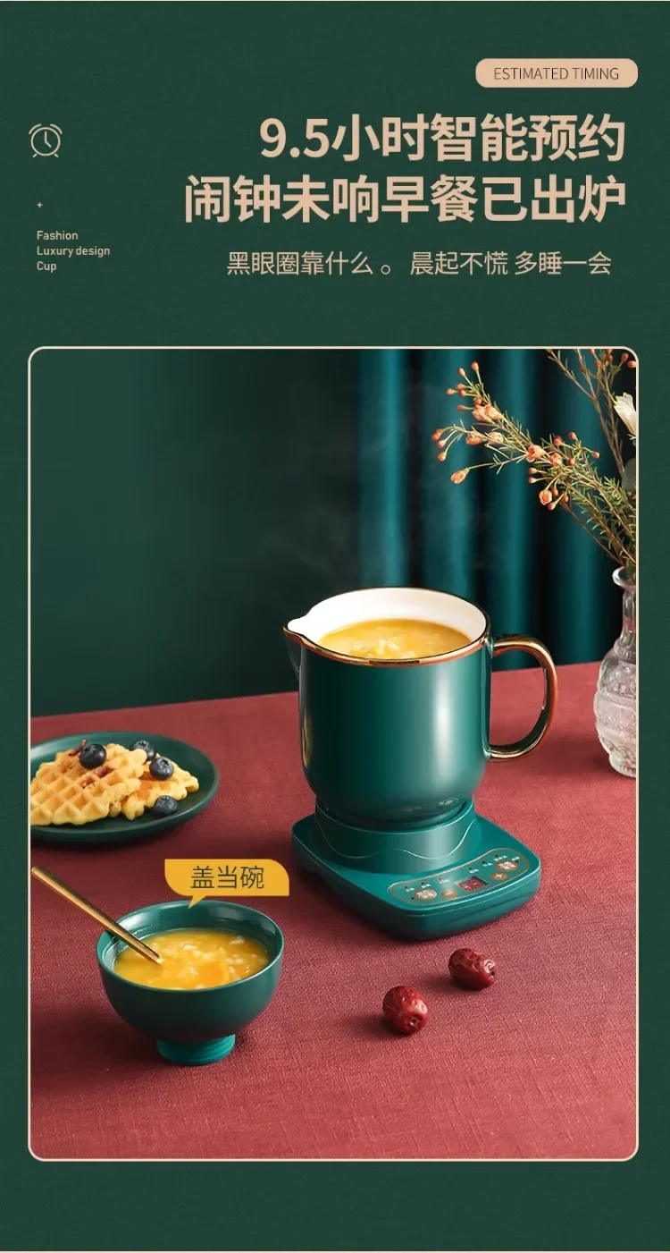 Description Picture 5 of item110V/220V Electric Kettle Ceramic Tea Warmer Health Care Overheat Protection for Japan USA Canada AG