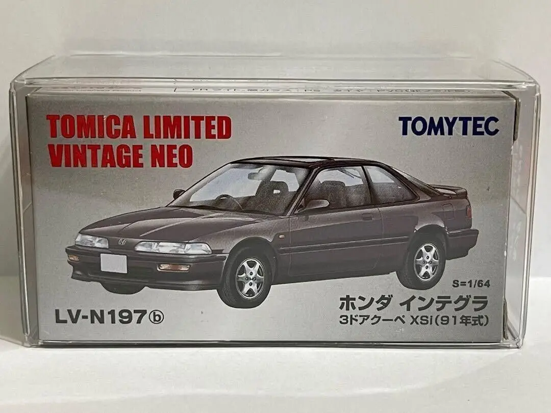 

Tomica Limited Vintage Neo Tomytec LV-N197b Integra 3 Door Coupe XSi DieCast Model Car Collection Limited Edition Hobby Toys